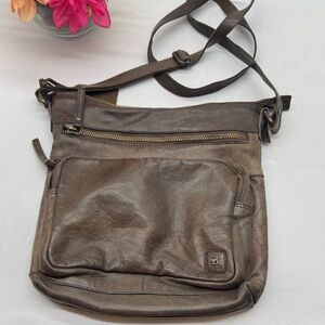Wise Owl Brown Leather Crossbody Bag MCB8514Q